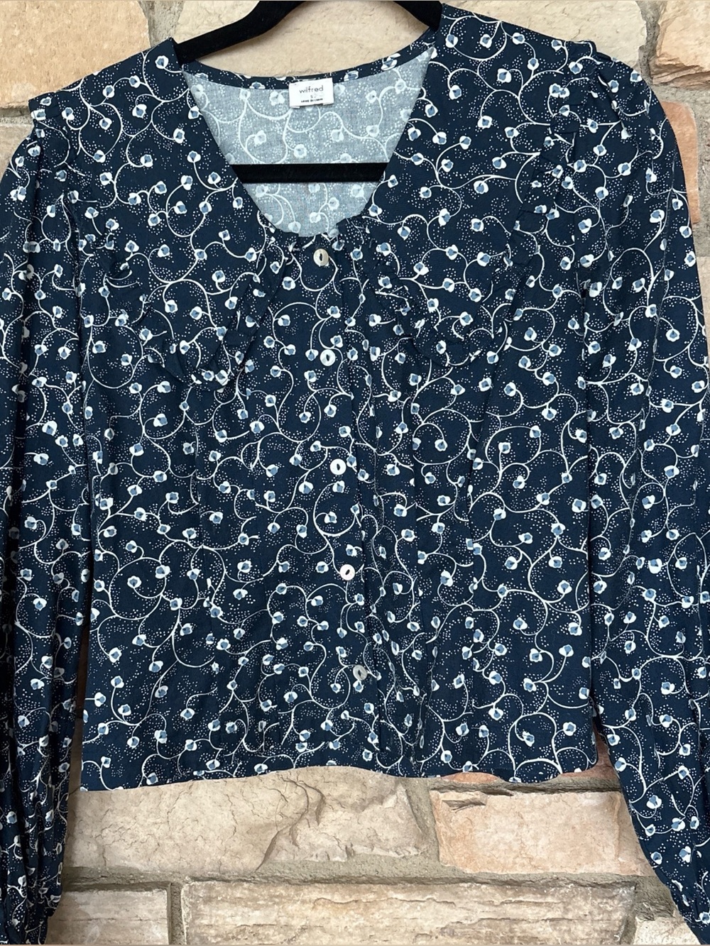 Wilfred cotton blouse NWOT